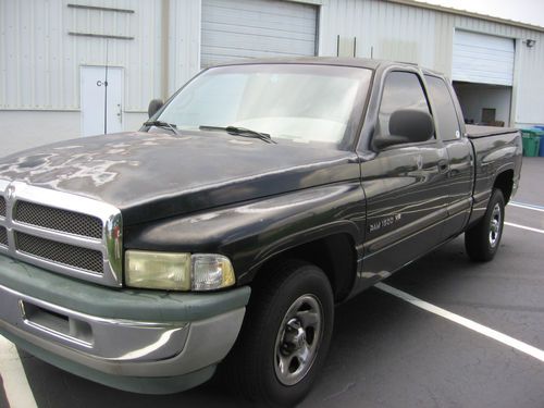 1998 dodge ram pickup 1500 quad cab slt laramie v-8 5.2l