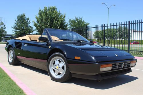 1987 ferrari mondial 3.2 cabriolet