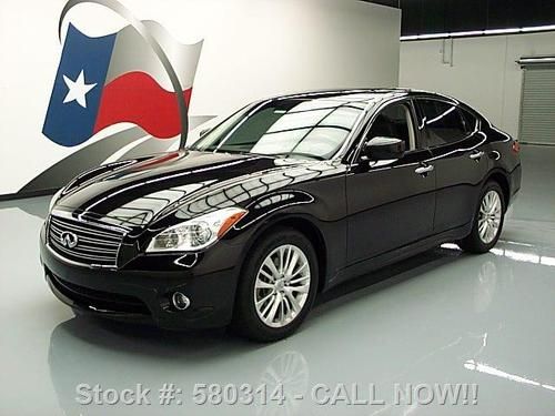 2012 infiniti m56x awd deluxe touring sunroof nav 39k texas direct auto