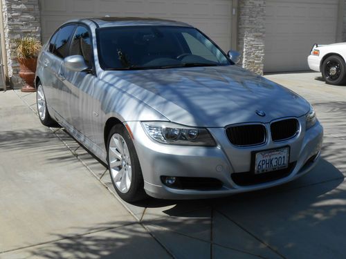 Bmw 328i sedan 4dr silver 2011 11  24k miles visalia tulare fresno california