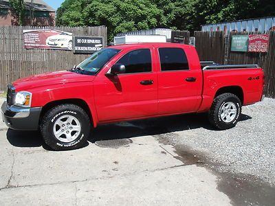 2005 dodge dakota slt quad cab 4wd - rebuildable salvage title  ***no reserve***