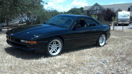 1991 bmw 850i 6 speed man/51k mi.