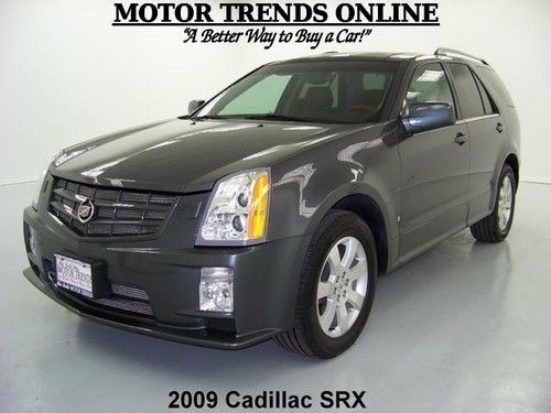 Awd navigation dvd pano roof htd seats 3rd seats 2009 cadillac srx 47k