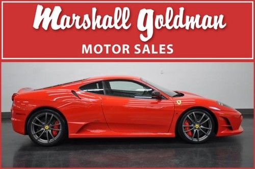 2008 ferrari 430 scuderia in scuderia red 4800 miles ceramic brakes