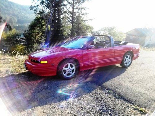 1995  oldsmobile  cutlass  convertible