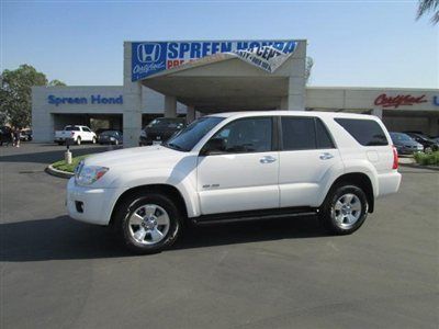2008 toyota 4runner 4wd v6 blizzard pearl available financing clean carfax