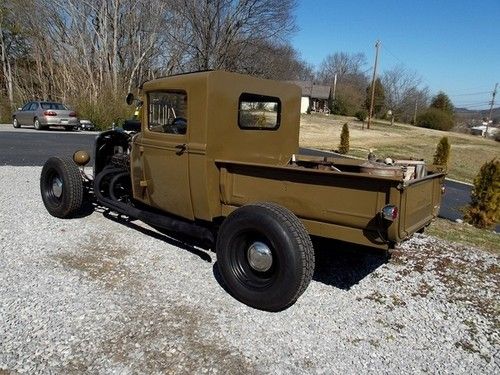 1930 ford model a truck all steel built 350 tunnel ram disc brakes tilt wheel