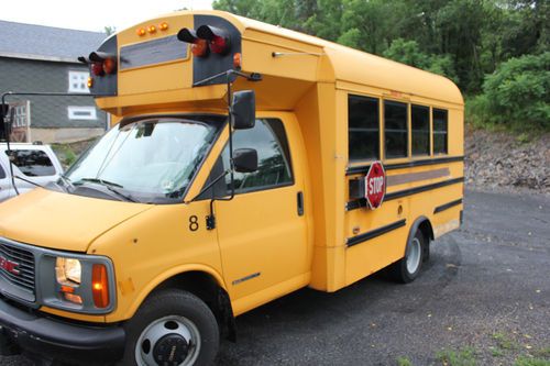 1997 GMC Savana 3500 Base Cutaway Van 2-Door 6.5L Handicap Mini School Bus, US $4,500.00, image 4