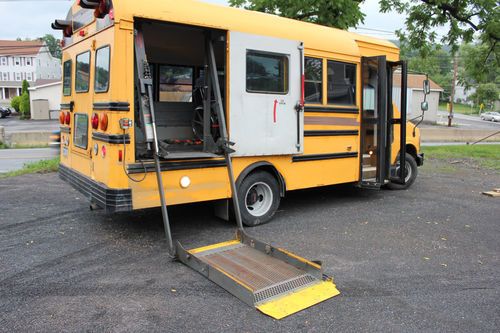 1997 GMC Savana 3500 Base Cutaway Van 2-Door 6.5L Handicap Mini School Bus, US $4,500.00, image 5