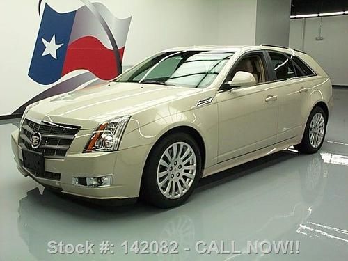 2010 cadillac cts awd nav rear cam climate leather 13k texas direct auto