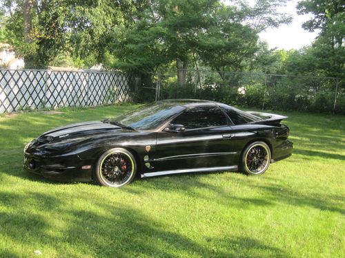 2002 pontiac firebird trans ws6 24,900 original miles black on black ram air