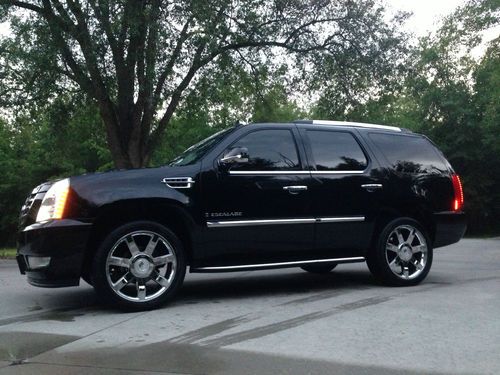 2007 black cadillac escalade