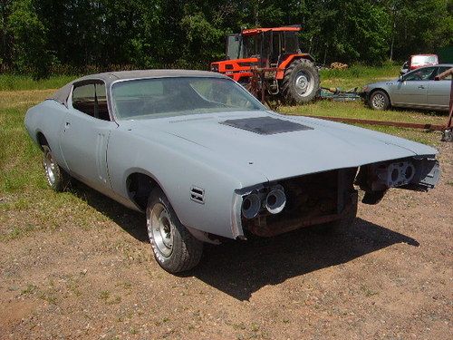 1971 dodge charger r/t 440 auto project car ,