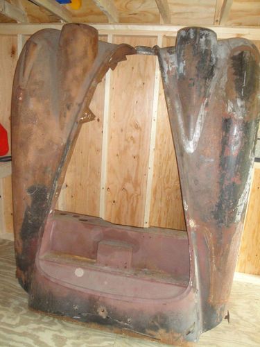 Jaguar xk 140 120 parts car frame, hood,, image 2