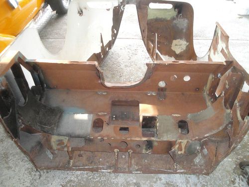 Jaguar xk 140 120 parts car frame, hood,, image 5