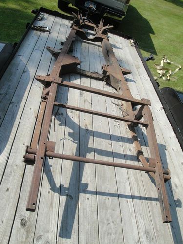 Jaguar xk 140 120 parts car frame, hood,, image 6