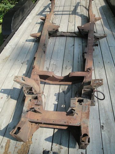 Jaguar xk 140 120 parts car frame, hood,, image 7