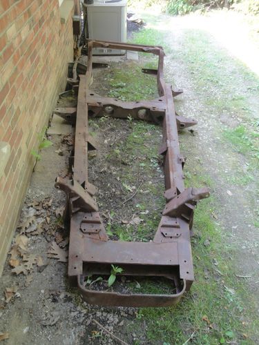 Jaguar xk 140 120 parts car frame, hood,, image 10