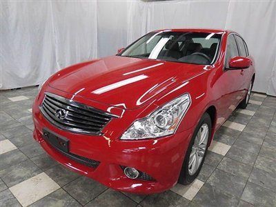 2011 infiniti g37x awd 19k warranty gps navigation 6cd mroof heated leather seat