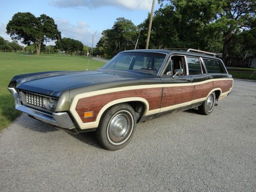 1971 ford torino squire wagon 351c