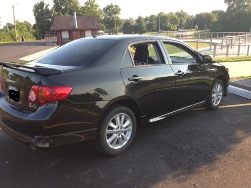 2010 Toyota Corolla S 1.8L, Black, 42.5K Miles, Excellent Condition, Loaded!, US $14,500.00, image 2