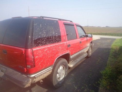 1999 gmc yukon 5.7 l 124,894 miles