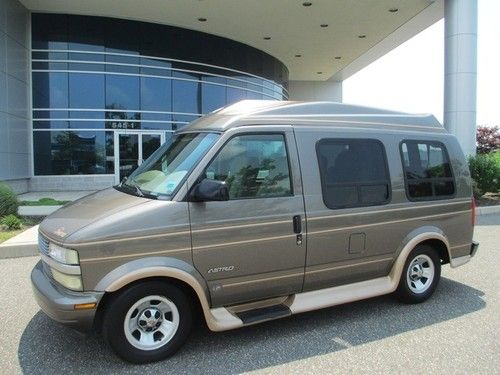 2000 chevrolet astro tiara conversion van loaded low miles clean