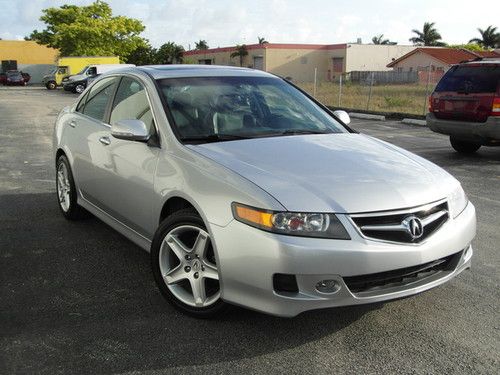 2008 acura tsx sedan 6 spd manual 2.4l leather