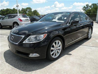 2007 lexus ls460 sedan  black/black loaded!!!  nav/camera high miles low $$  *fl