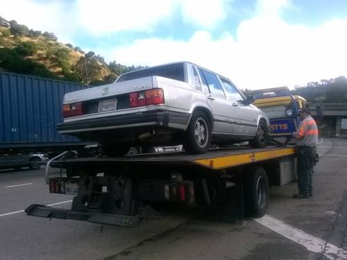 1989 volvo 740 gl sedan 4-door 2.3l