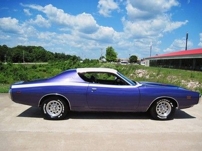 1971 PURPLE DODGE CHARGER, image 7