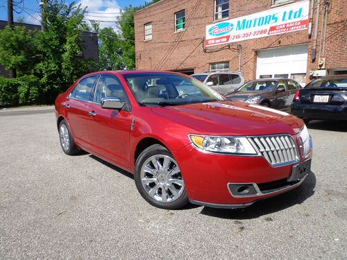 Lincoln mkz awd luxury snrf lthr 27k rebuilt salvage no reserve 08 09 10 11 12