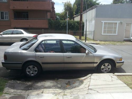 1991 Brown Honda Accord LX Sedan 4-Door 2.2L Very Good Condition, US $2,100.00, image 4