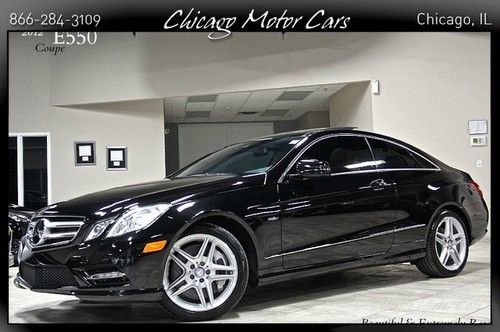 2012 mercedes benz e550 coupe premium 2 package msrp$67,455 loaded lane tracking