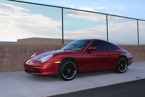 2002 Porsche 911 996 Carrera~Orient Red~Low 34k Miles~Priced to Sell, image 2