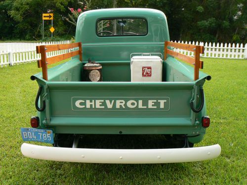 1952 Chevrolet 3100 Stake Side Farm Truck FULLY RESTORED, image 5