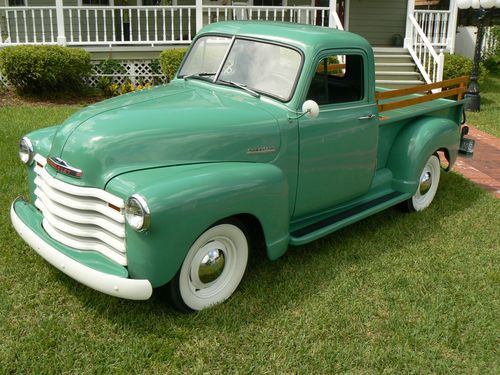 1952 Chevrolet 3100 Stake Side Farm Truck FULLY RESTORED, image 13
