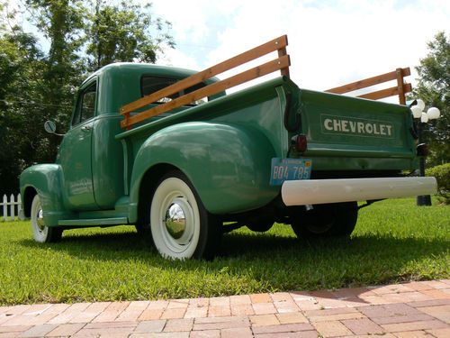 1952 Chevrolet 3100 Stake Side Farm Truck FULLY RESTORED, image 24