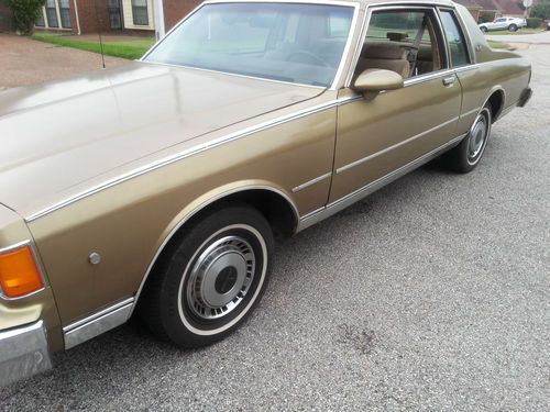 1986 landau 2door caprice clean all original no reserve!!!!!!!!!!