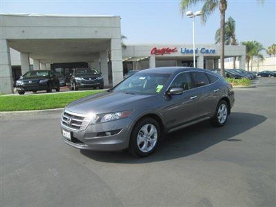 2010 honda accord crosstour ex-leather, 1 owner, clean carfax, available finance