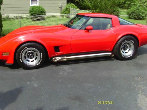 1981 corvette - restored