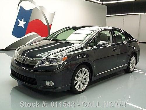 2010 lexus hs250h hybrid prem sunroof nav rear cam 46k texas direct auto