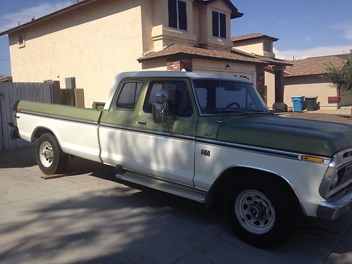 1976 ford f250 ranger 460 v-8 7.5l supercab longbed