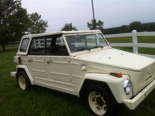 1974 Volkswagon Thing RARE Hardtop LOW Miles, image 5