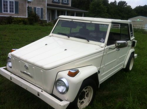 1974 Volkswagon Thing RARE Hardtop LOW Miles, image 7