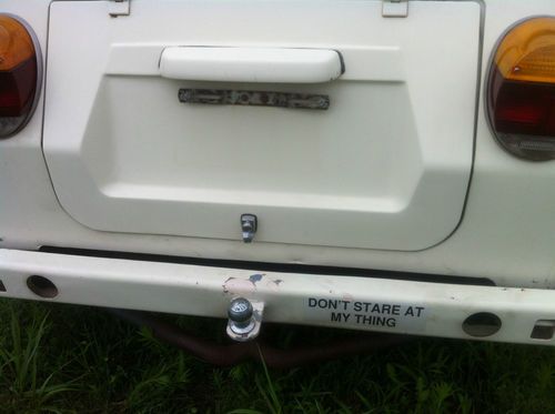 1974 Volkswagon Thing RARE Hardtop LOW Miles, image 8