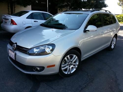 2011 volkswagen jetta tdi wagon 4-door 2.0l gas savier leather