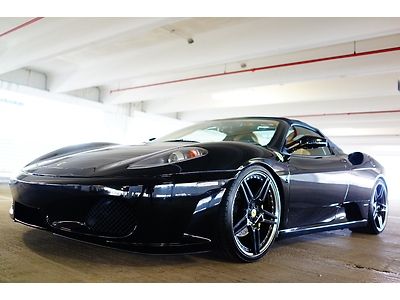 F430 Cabriolet.  Nero Black w/ Tan Leather, Glass Bonnet, Clean Carfax., US $139,000.00, image 6