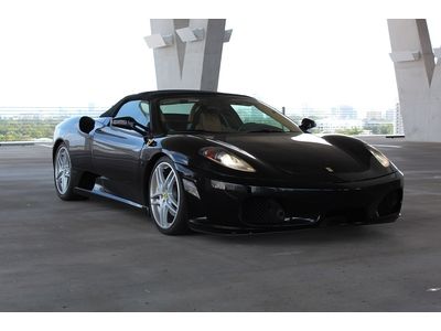 F430 Cabriolet.  Nero Black w/ Tan Leather, Glass Bonnet, Clean Carfax., US $139,000.00, image 11