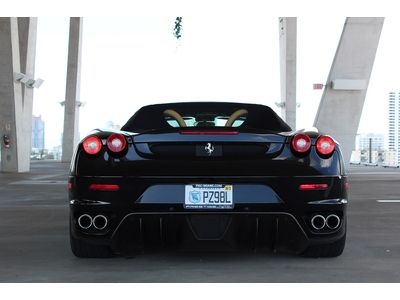 F430 Cabriolet.  Nero Black w/ Tan Leather, Glass Bonnet, Clean Carfax., US $139,000.00, image 14
